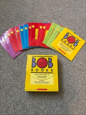 BOB Books Collection 2 Beginner Reading Set - Yellow